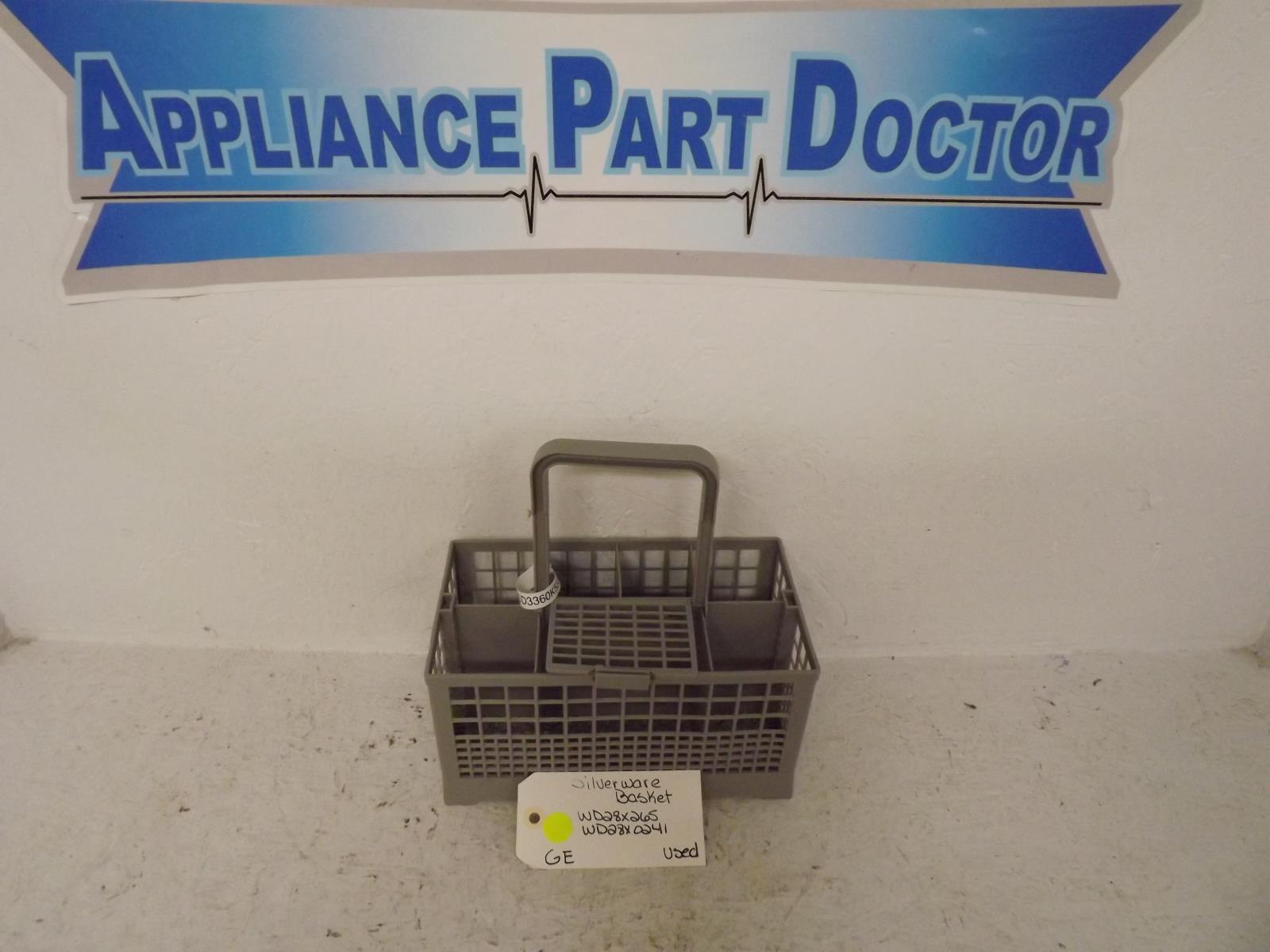 GE Dishwasher WD28X265 WD28X0241 Silverware Basket Used GE Dishwasher WD28X265 WD28X0241 Silverware Basket Used